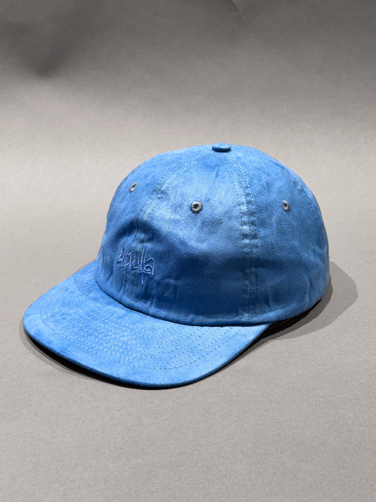 ALPHALFA 6 PANEL VELOURS-BLUE