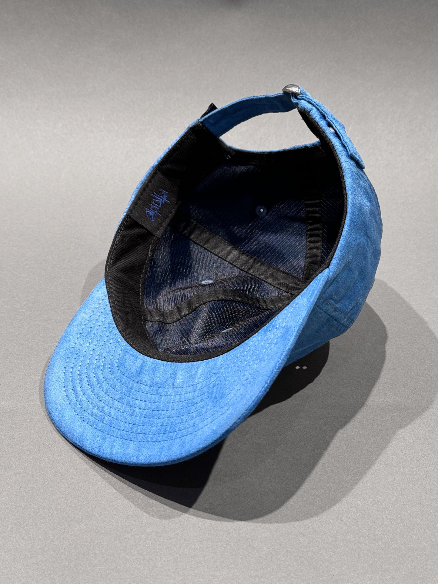 ALPHALFA 6 PANEL VELOURS-BLUE