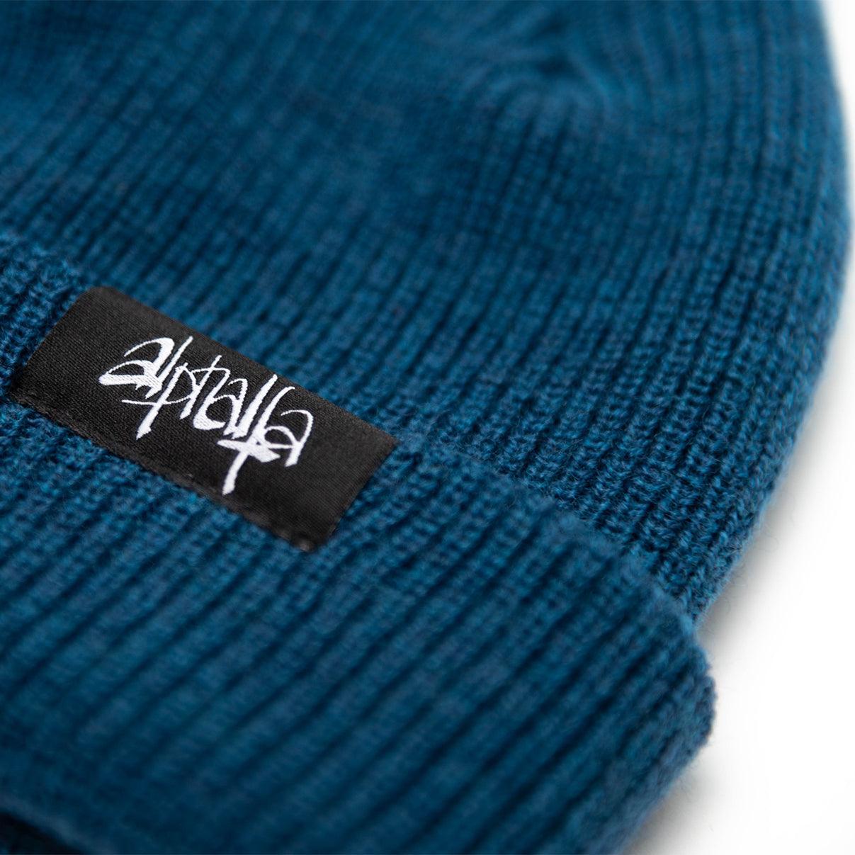 Alphalfa Evart Beanie-petrol melange