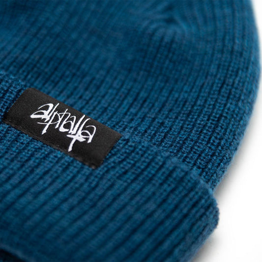 Alphalfa Evart Beanie-petrol melange