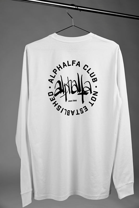 NOT ESTABLISHED Longsleeve-white - Alphalfa