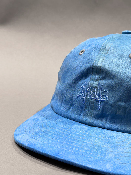 ALPHALFA 6 PANEL VELOURS-BLUE