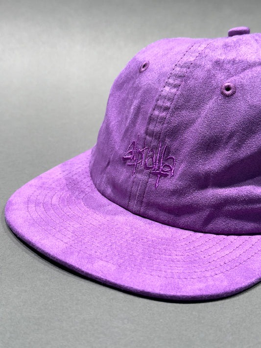 ALPHALFA 6 PANEL VELOURS-VIOLETT