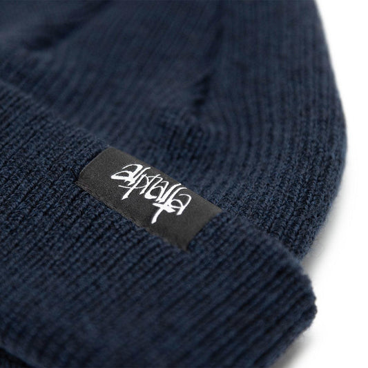 Alphalfa Evart Beanie-blue melange