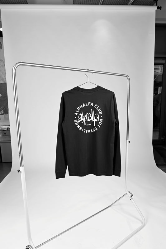 NOT ESTABLISHED Longsleeve-black - Alphalfa